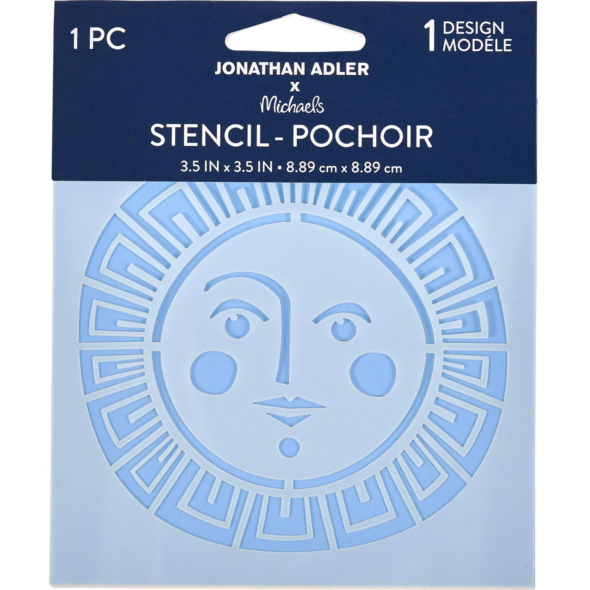 Jonathan Adler x Michaels 3.5" Soleil Stencil